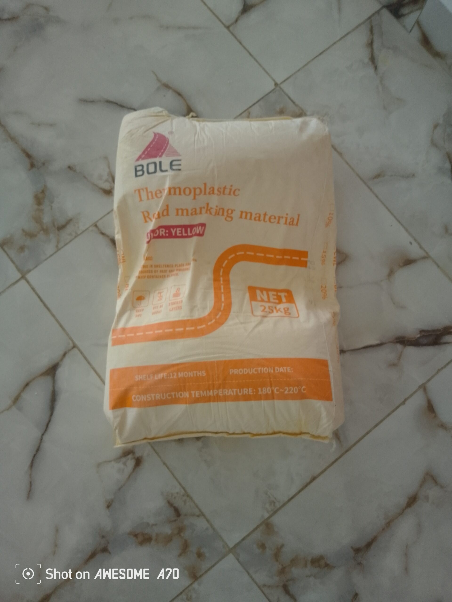 Hot Reflective Thermoplastic Road Marking Paint By Hiphen Solution