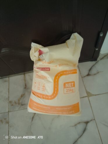 Yellow 25kg Road Marking Paint Powder for Line Markings By Hiphen Solution