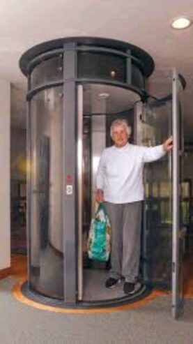 Portable shaftless home elevator by Home lift elevator