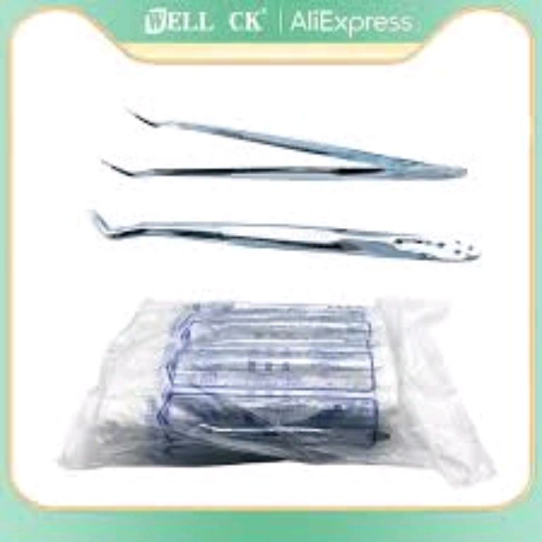 Disposable Dental Tweezers Steel by Scantrik