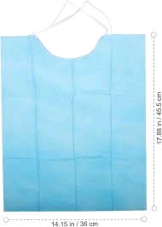 Hospital Dental Disposable Bib by Scantrik