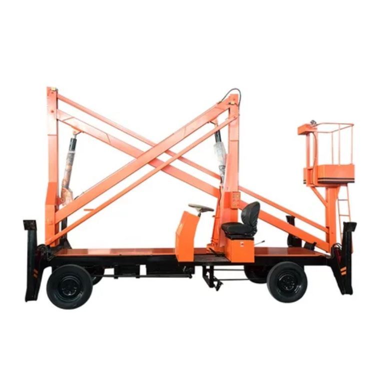 Electric Articulating self propelled boom lift platform by Home Lift Elevator