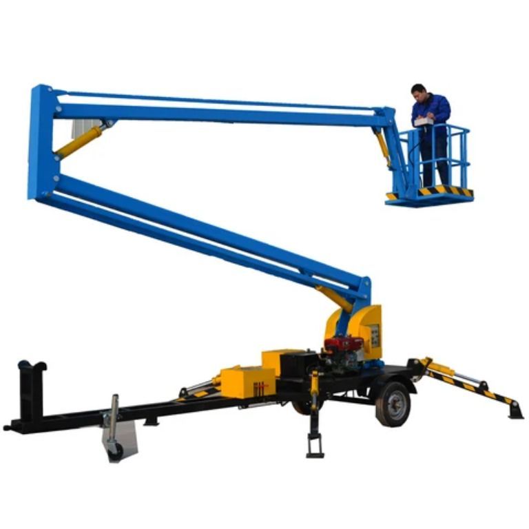 Towable boom lift construction solution by Home Lift Elevator
