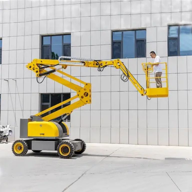 Towable boom lift trailer by Home Lift Elevator