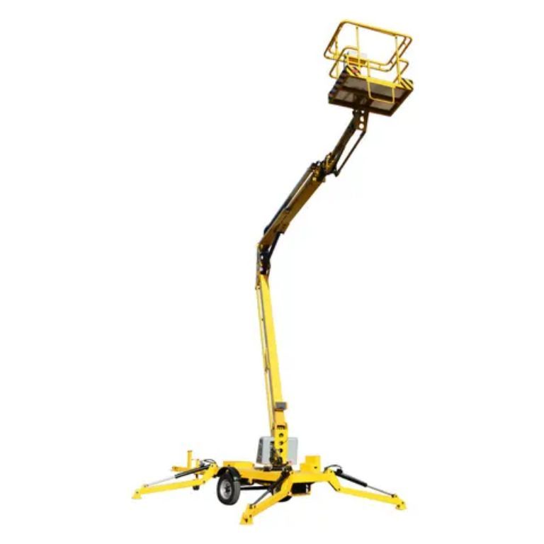Aerial towable Articulated boom lift by Home Lift Elevator