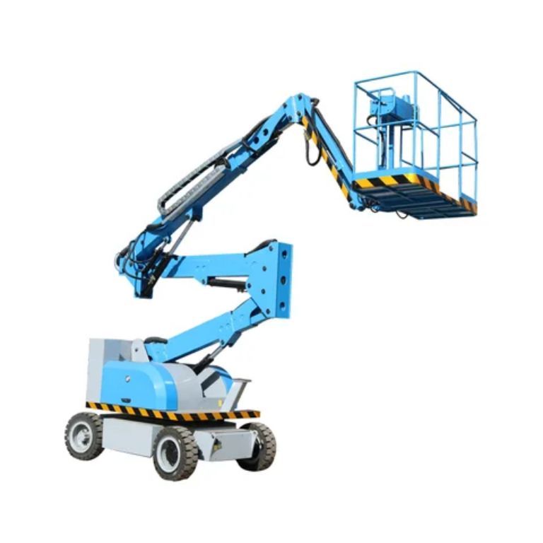 Cherry picker towable boom lift by Home Lift Elevator