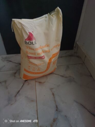 Reflective Yellow White Powder Coating Thermoplastic