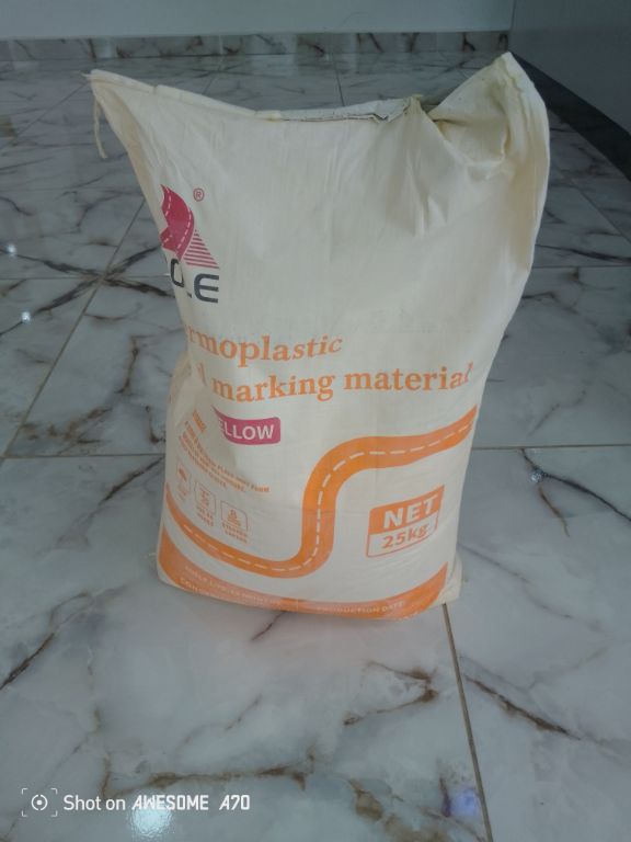 Reflective Thermoplastic Road Marking Paint With 20% Glass