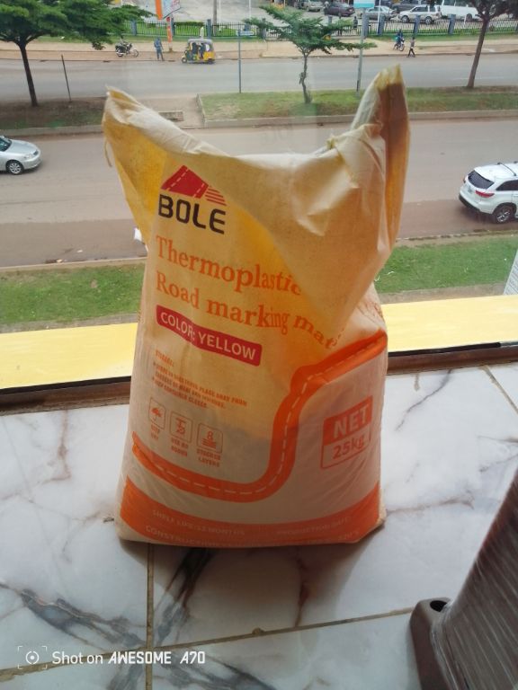 Top Quality Yellow And White Color Coating Road Marking By Hiphen Solution M