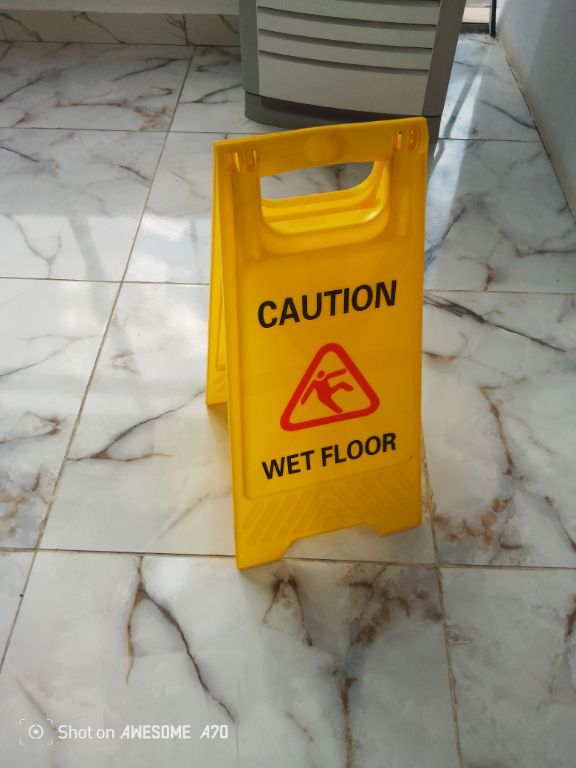 Caught Wet Floor Cleaning Hiphen Solution