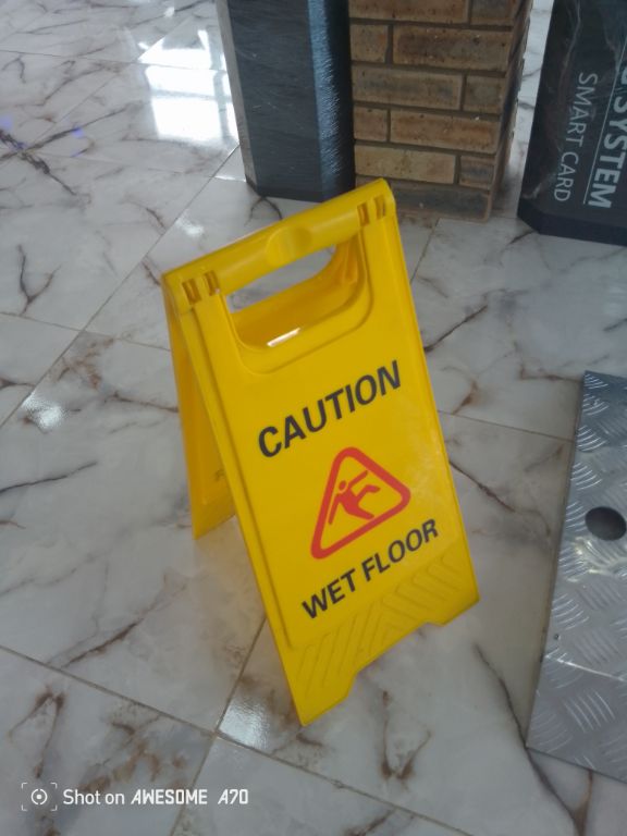 Safety Wet Floor Sign By Hiphen Solution