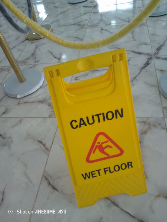 Caution Wet Floors By Hiphen Solution