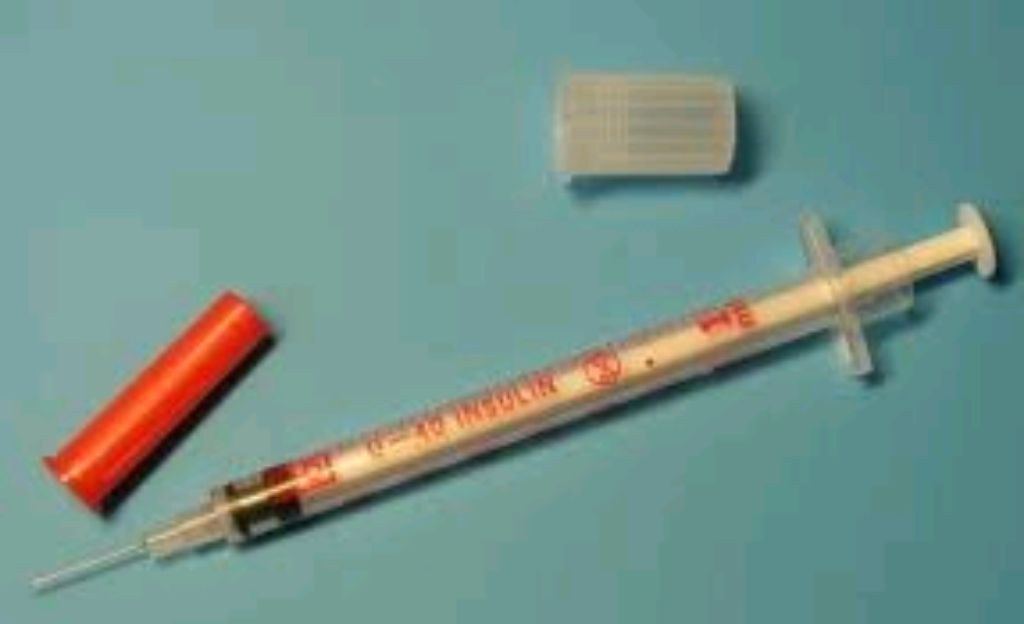 1ml Insulin Syringes U-40 by Scantrik
