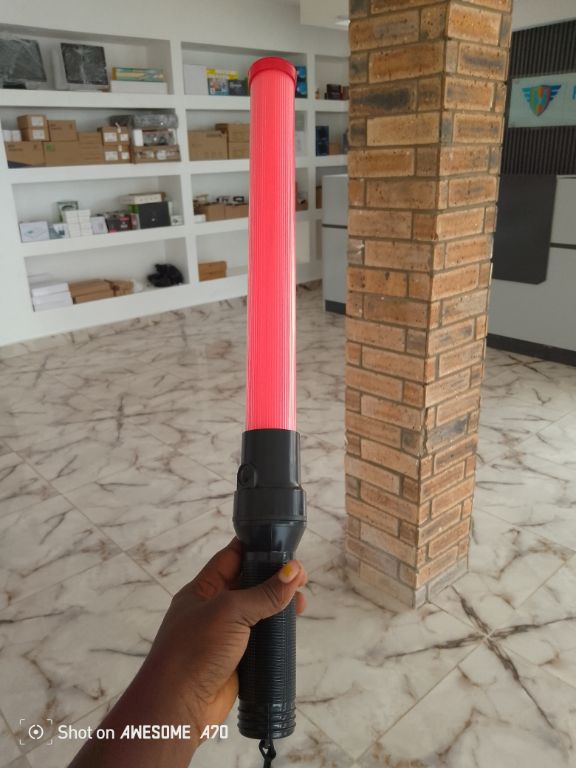 Traffic Baton Light Red By Hiphen Solution