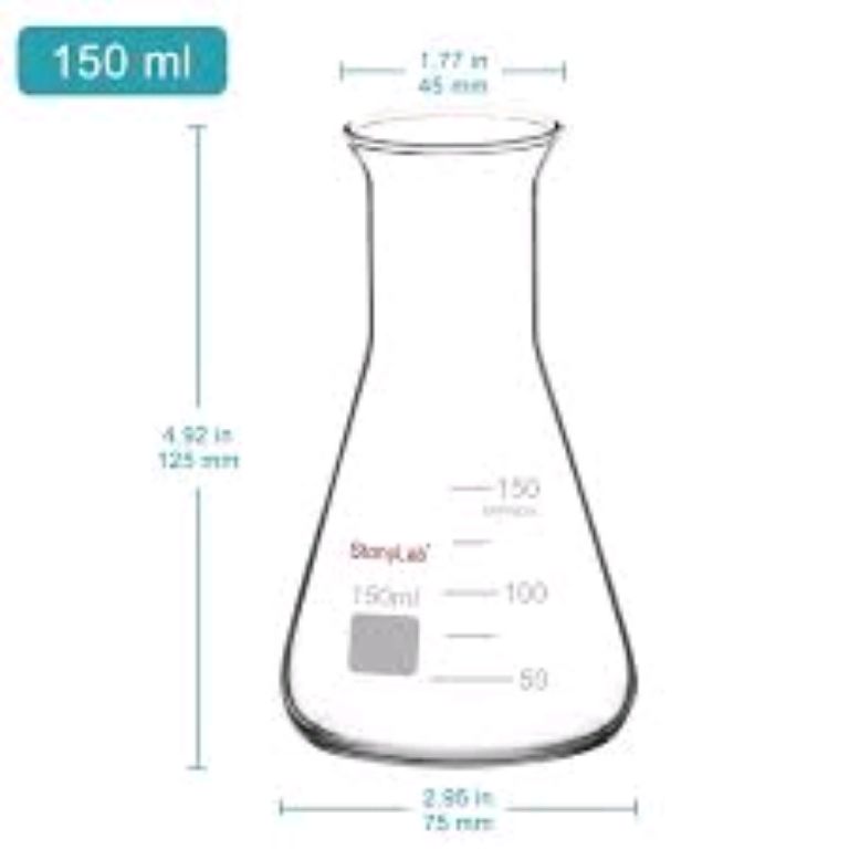 Lab Conical Flask by Scantrik
