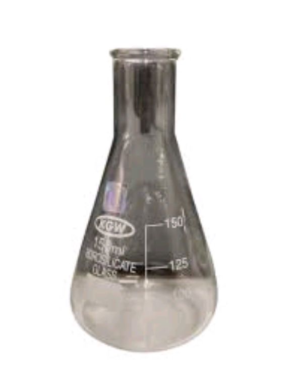 Glass 150ml Conical Flask by Scantrik