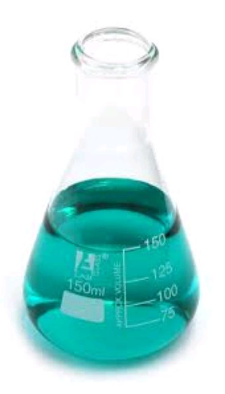 150ml Borosilicate Glass Conical Flask by Scantrik