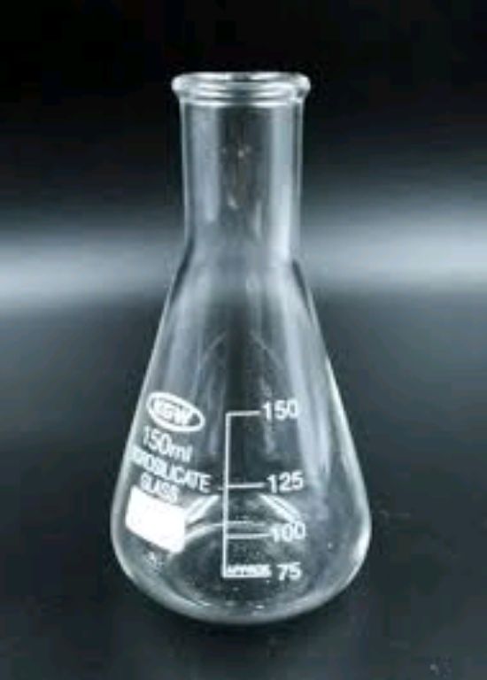 150ml Glass Conical Flask by Scantrik