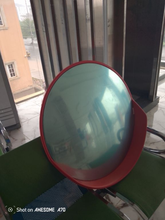 Stainless Steel Rear View Acrylic Convex Mirror By Hiphen Solution