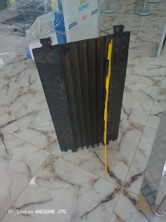 Portable Floor Cord Cover With 4-channel Cables By Hiphen Solution