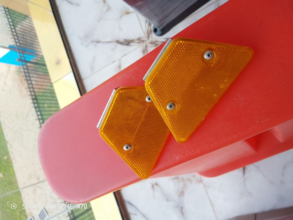 Highway Guardrail Reflector For Roadside Traffic Safety By Hiphen Solution