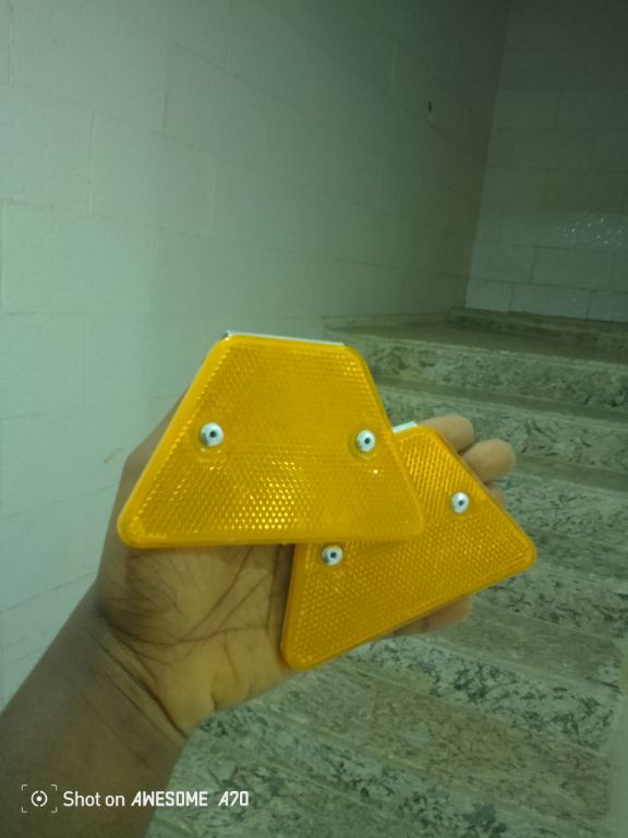 Highway Guardrail Reflector For Roadway Safety By Hiphen Solution