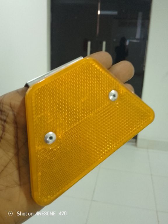 Plastic Highway Guardrail Reflector By Hiphen Solution