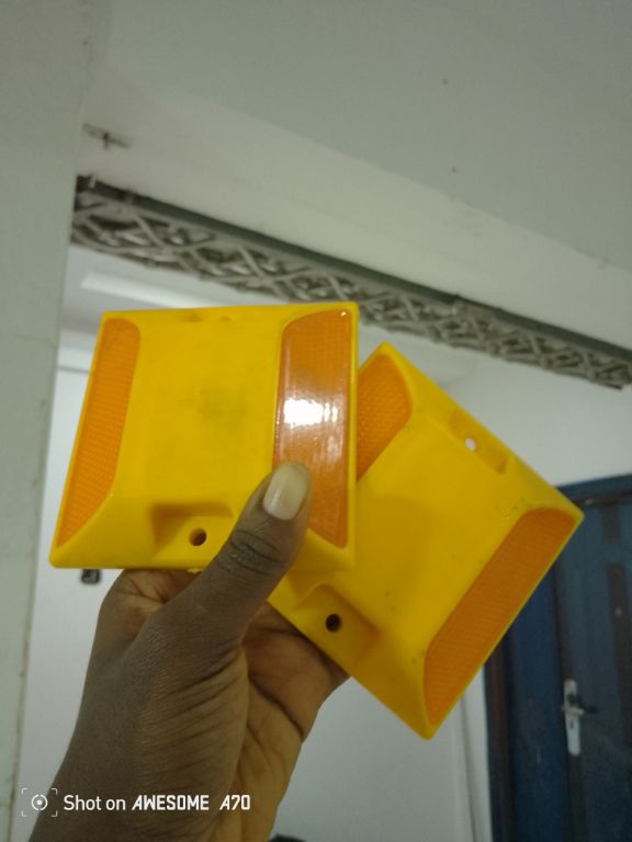 Traffic Road Stud Light Working By Hiphen Solution