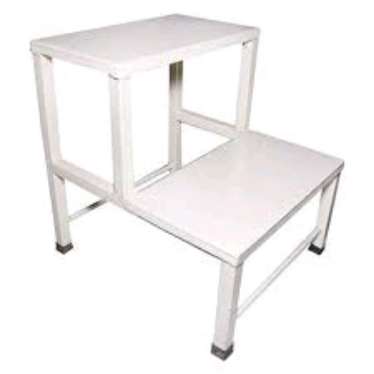 Stainless Steel Hospital Two Steps Foot Stool by Scantrik