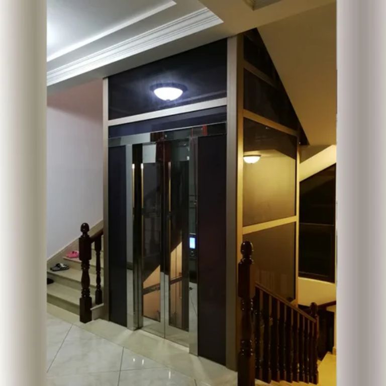 Customized indoor home elevator lift for private house by Home Lift Elevator