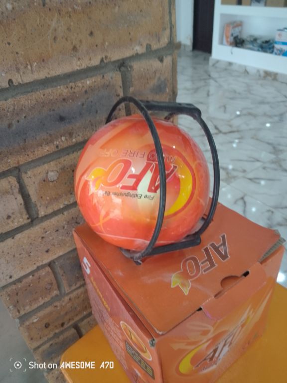 Emergency Use Safety Fire Ball Extinguisher By Hiphen Solution