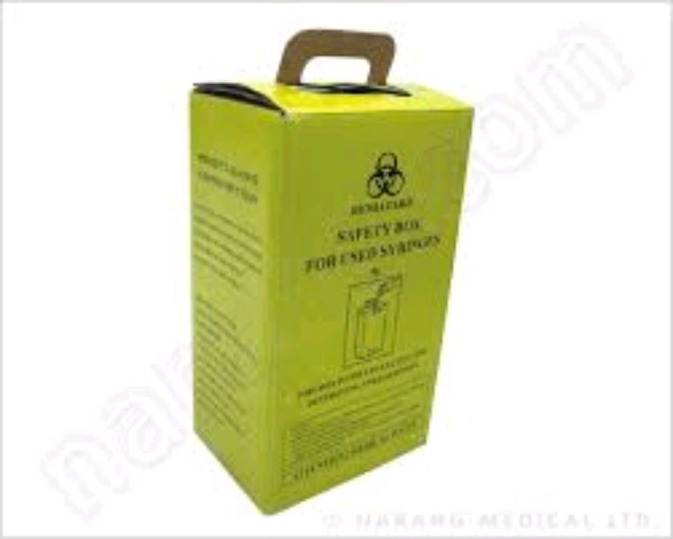 5L Safety Box And Biohazard Box by Scantrik
