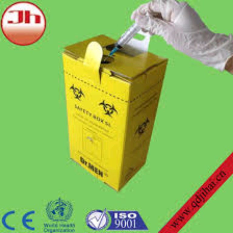 Safety Box For Syringe And Needle by Scantrik
