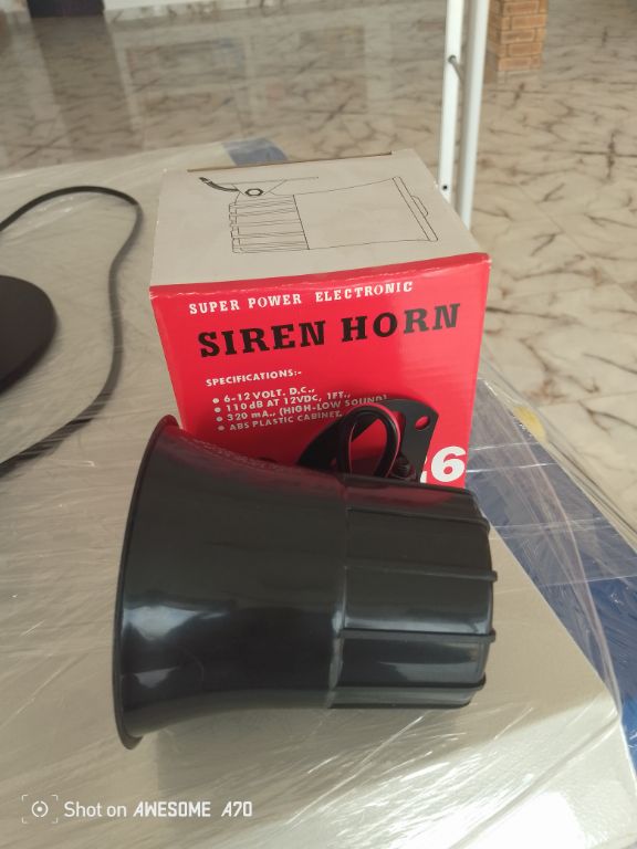 Siren Horn Host for Home and Business Security Alarm System By Hiphen Solution