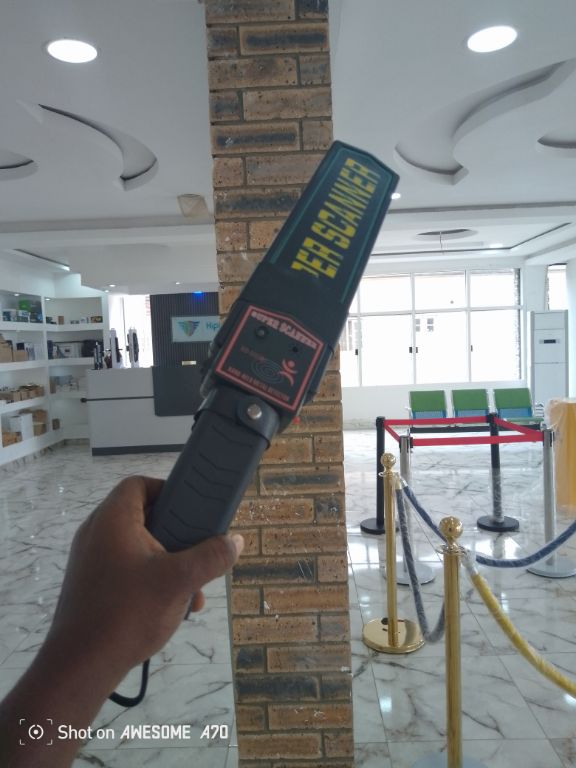 Portable Quality Hand Held Metal Detector Scanner By Hiphen