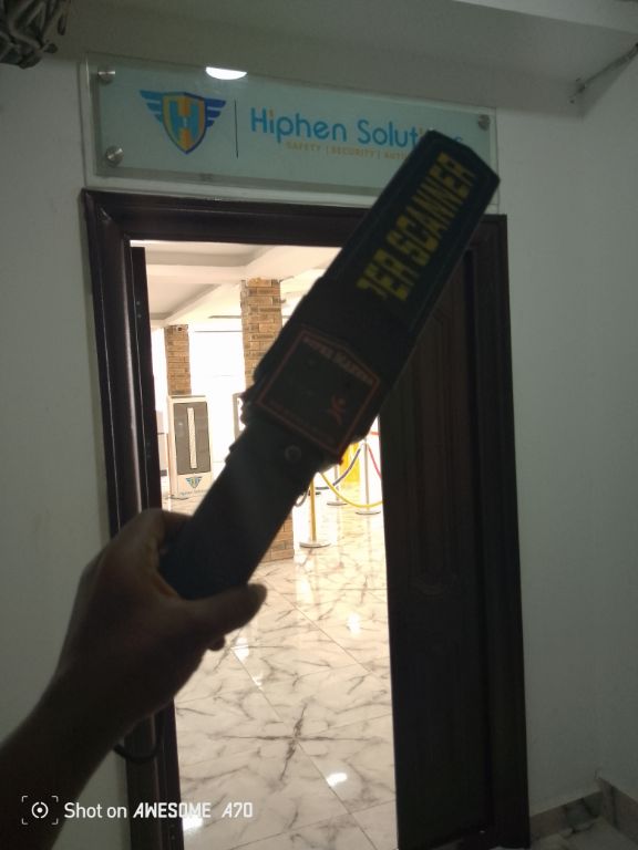 Quality Safety Metal Detector Super Scanner By Hiphen Solution