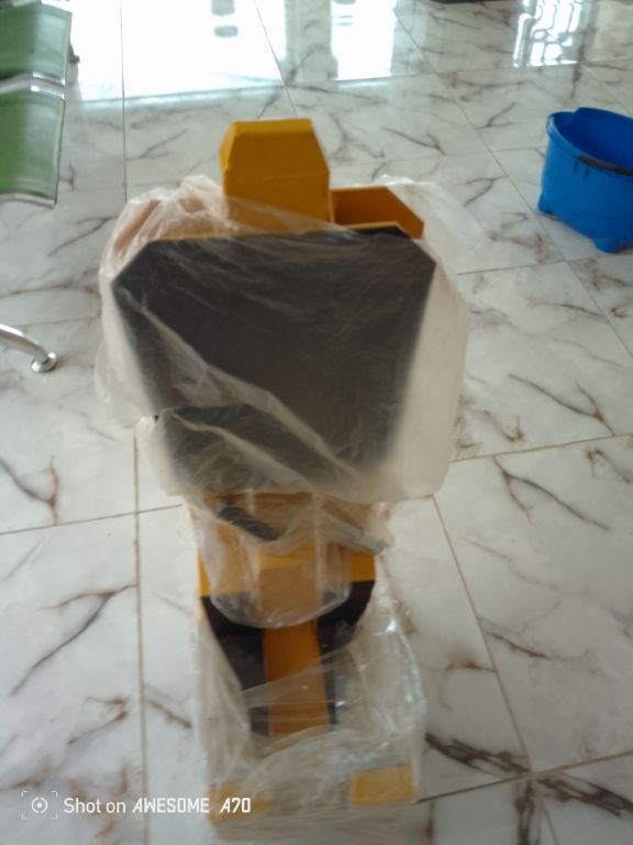 Yellow Security Wheel Lock Clamp By Hiphen Solution