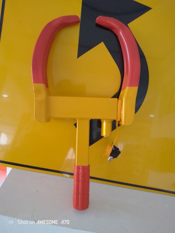 Quality Safety Wheel Lock Anti Theft Clamp By Hiphen Solution