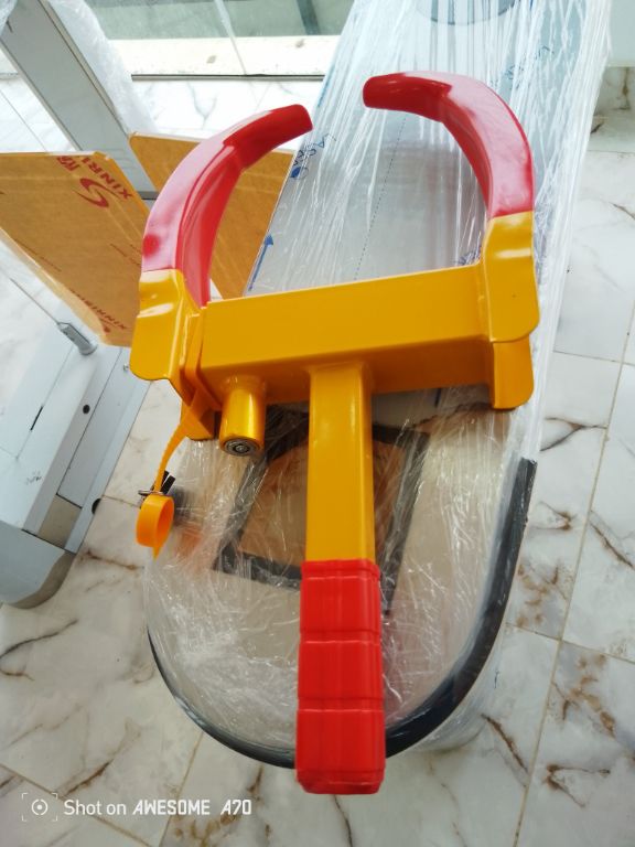 Security Tire Clamp Lock Anti-theft Auto Wheel Clip By Hiphen Solution