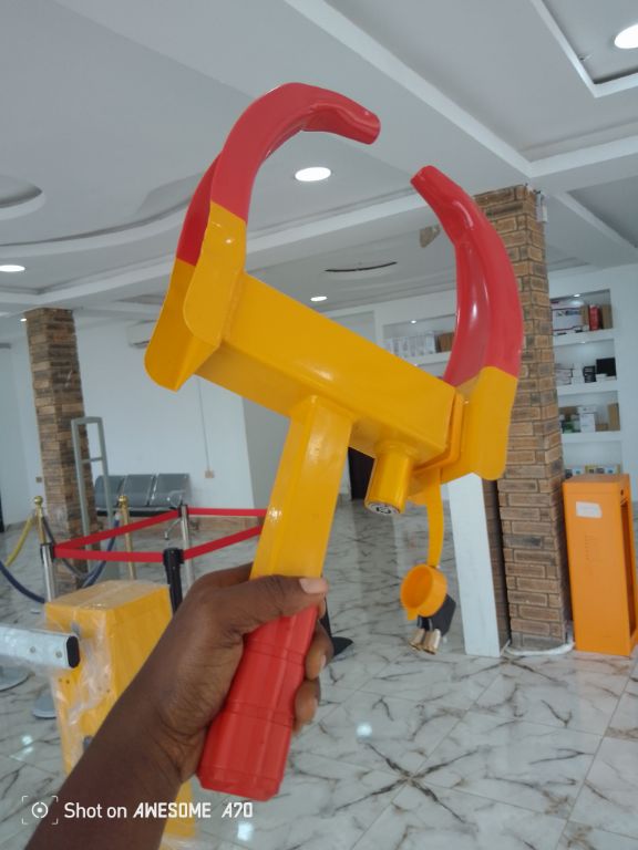 Heavy Duty Anti Theft Protective Car Wheel Lock Security Tire Clamp By Hiphen Solution