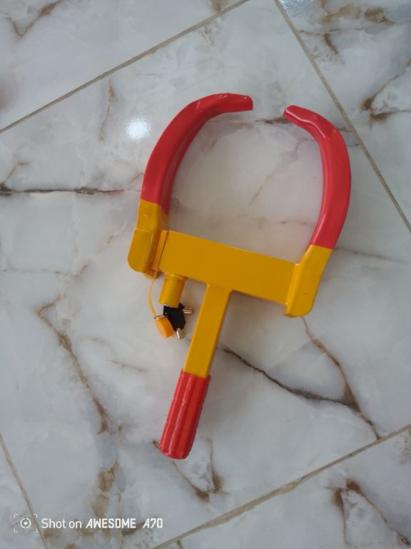 Tire Clamp Lock Anti-theft Auto Wheel Clip Tool By Hiphen Solution