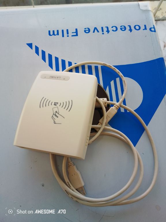 Portable RFID Card Encoder Software Data Reader Machine By Hiphen Solution