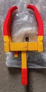 Tyre Wheel Clamp Lock Truck Car Automotive By Hiphen Solution