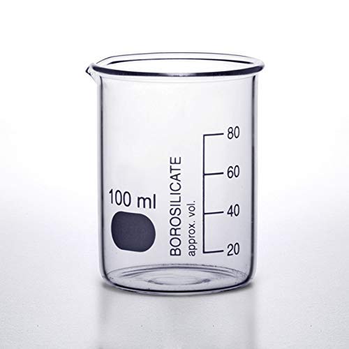Glass beaker 100ml by Scantrik