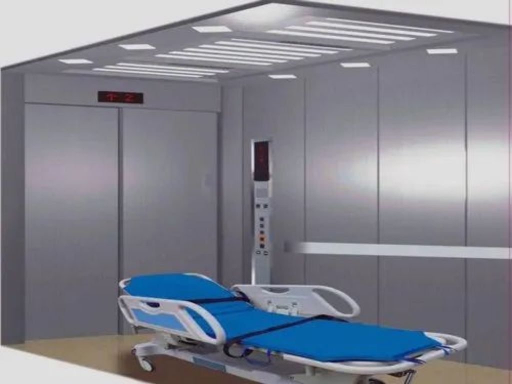 Hydraulic stretcher elevator platform by Home Lift Elevator