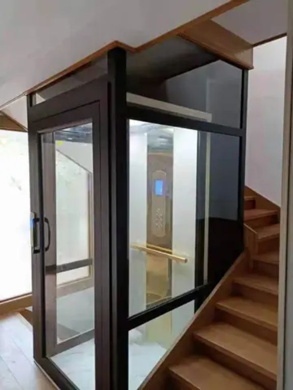Vacuum home lift platform by Home Lift Elevator