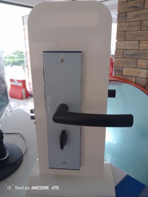 ALPHAR 01 Handle Lock Electric Hotel Door