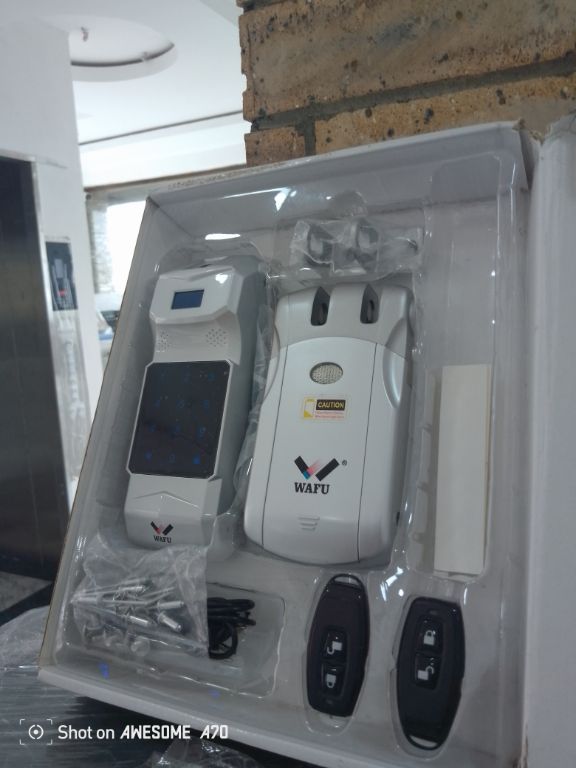 Home Security Wafu Remote Door Lock By Hiphen Solution