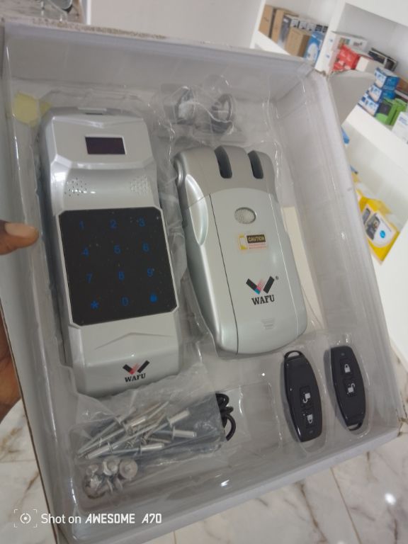 Remote Control Wafu Door Lock By Hiphen Solution