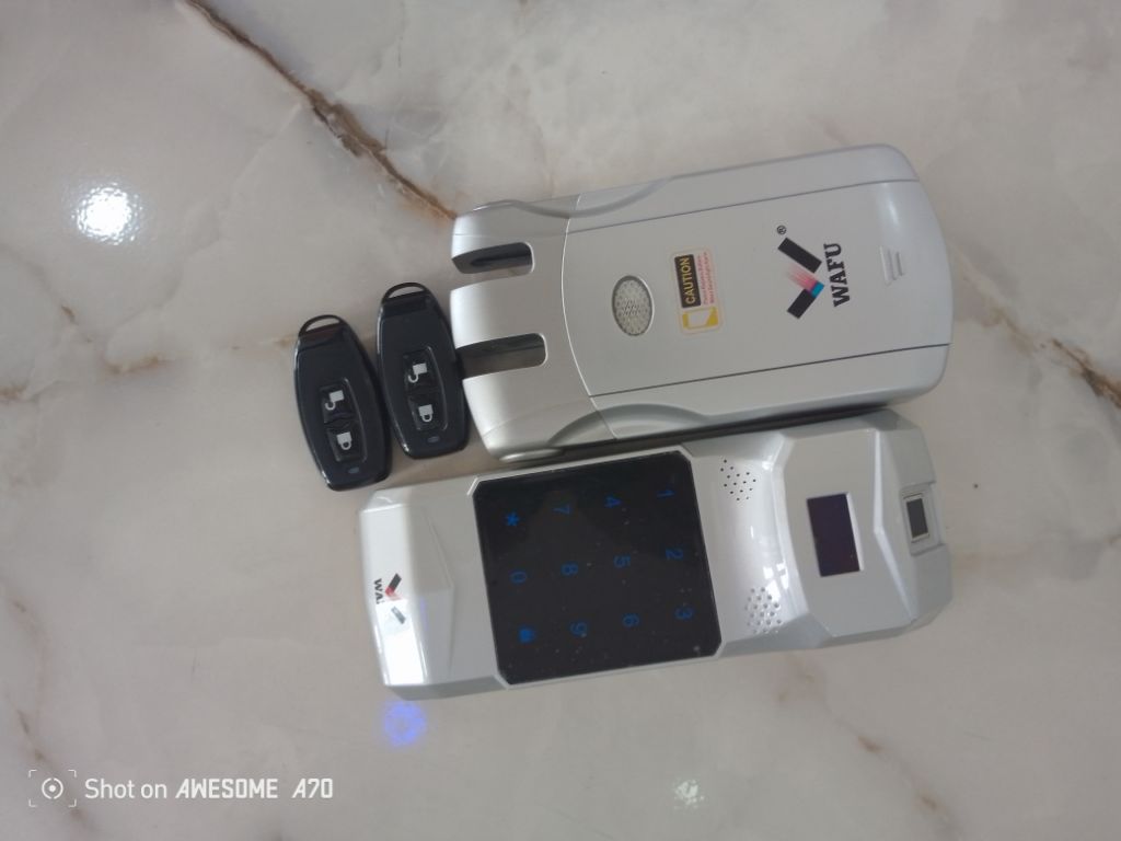 WAFU Remote Control Security Lock By Hiphen Solution
